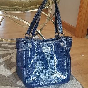 Liz & Co patent bag